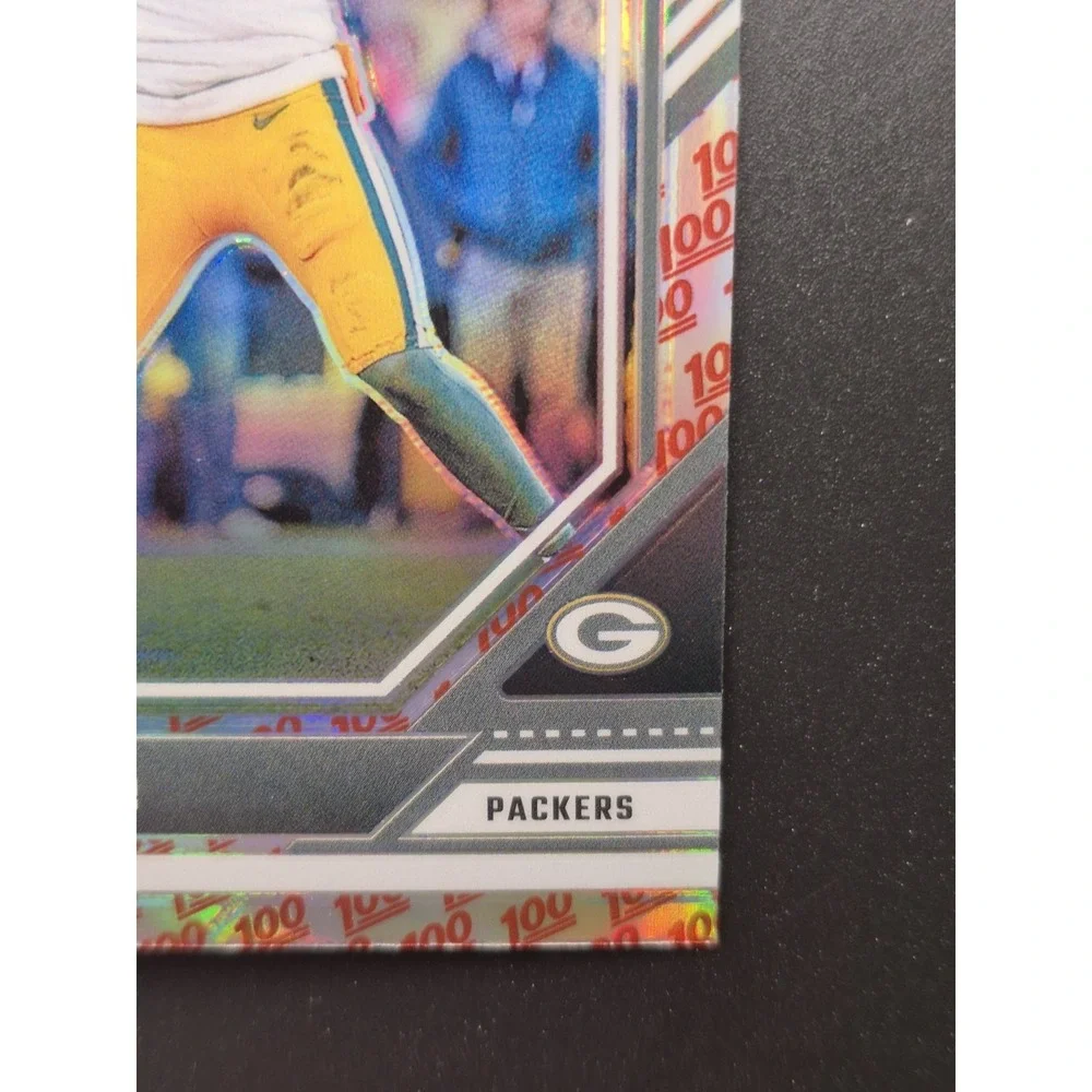 2024 Panini Donruss Optic Jordan Love #69 100 Emoji Prizm Green‎ Bay Packers SP